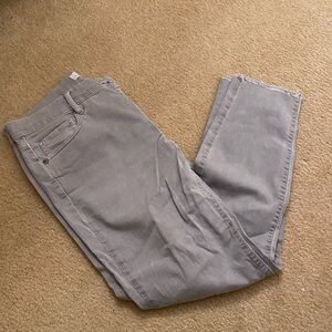 LOFT Light Gray Denim Pants